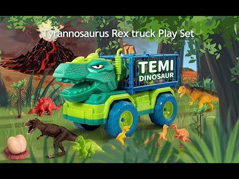 TEMI Dinosaur Truck Toy for Kids 3 5 Years Old | Honest Review | The Kids Gadgets