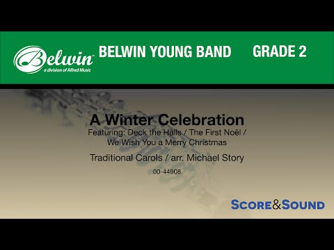A Winter Celebration arr. Michael Story - Score & Sound