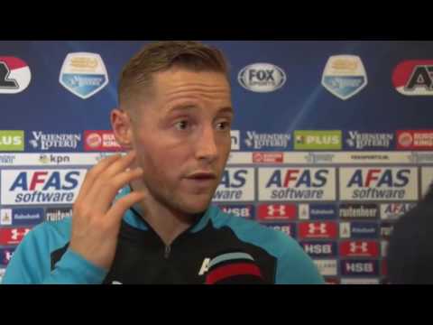 Reactie Van Eijden na AZ - Willem II