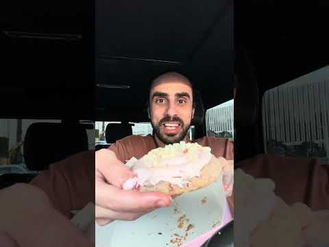 Trying Viral Cookies in LA #cookies #asmr 