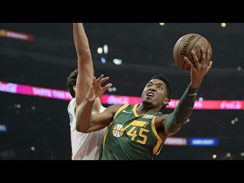 Donovan Mitchell Full Highlights Jazz vs Clippers 2019.02.27 - 32 Points, NASTY!