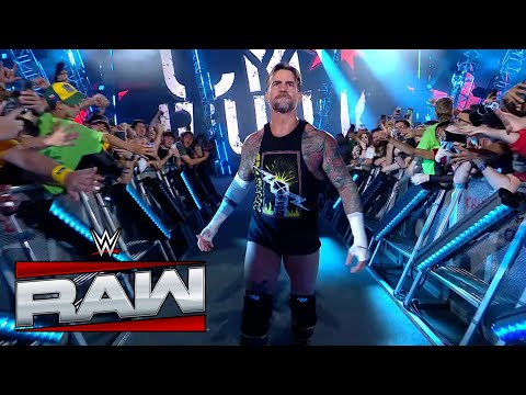CM Punk Entrance: WWE Raw in Perth, Australia, October 13, 2025