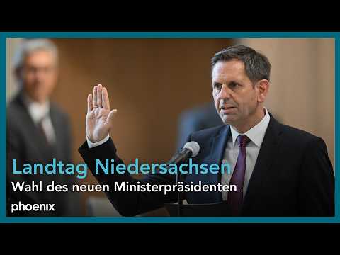 Landtag Niedersachsen: Wahl des neuen Ministerpräsidenten | 20.05.25
