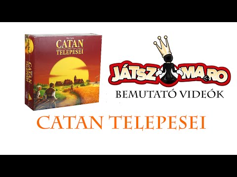 Catan társajáték bemutató - Jatszma.ro
