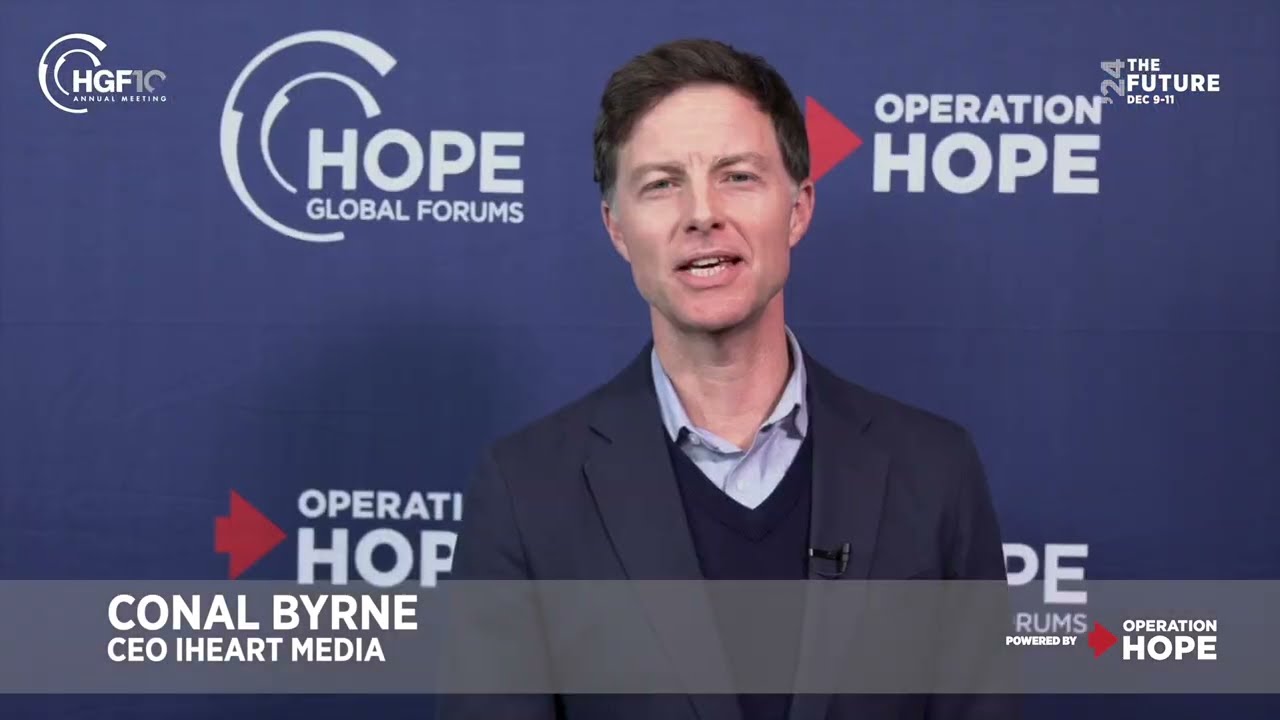 Testimonial: Conal Byrne CEO of iHeart Media Digital Audio Group