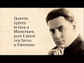 Marechiare - Lyrics (Quick version)