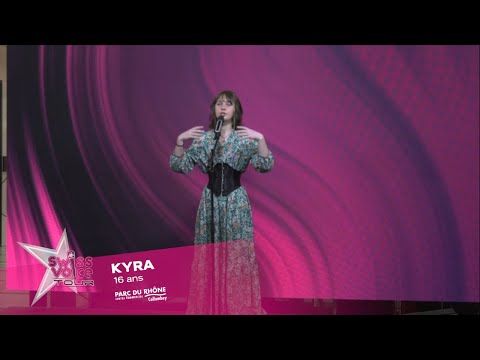 Kyra 16 ans - Swiss Voice Tour 2023, Parc du Rhône, Collombey