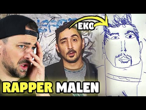 RAPPER reagieren auf unsere Zeichnungen! Mit Eko Fresh, Kontra K, Ezhel, Ayben