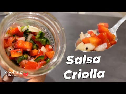 Perfect Salsa Criolla Every Single Time