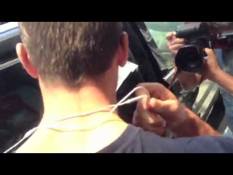 Arrivo di De Sanctis a Fiumicino