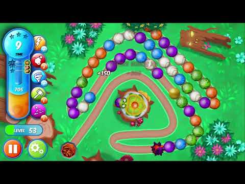 Woka Woka Marble Shooter level 51--55 - Game mini