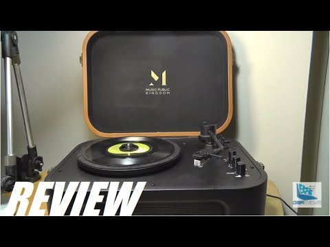 REVIEW: MPK TT270 Portable Record Player (Suitcase Design, Bluetooth Speaker)