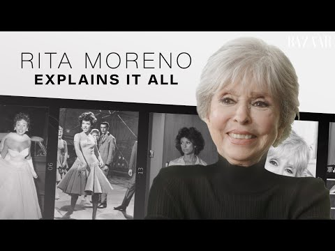 Rita Moreno on Stardom and Self-Acceptance I Explains It All I Harper’s BAZAAR