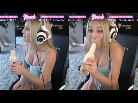 CUTE THICC SEXY STREAMER FUNNY WAYS TO DRINK ON APEX LEGENDS TWITCH
