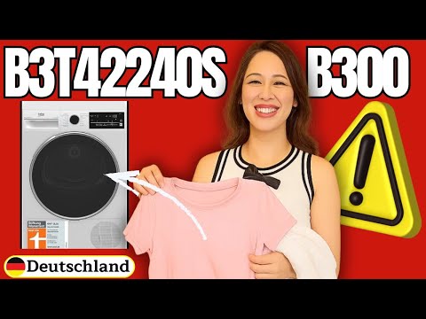 Beko B3T42240S b300 Wärmepumpentrockner   ( (WARNUNG!) ) Wärmepumpen Trockner Test