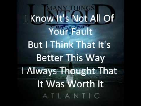 Many Things Untold - That's The Beauty Of It, I Guess - Lyrics/Letras