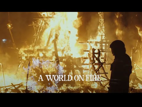 THE RODS - World On Fire (LYRIC VIDEO)