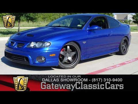 2005 Pontiac GTO (CC-1143716) for sale in DFW Airport, Texas
