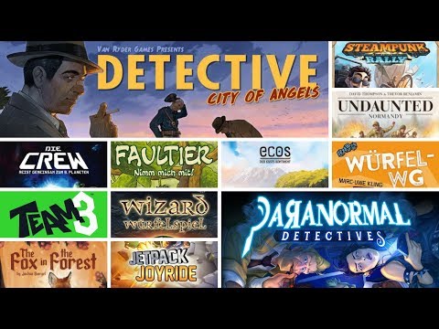 Gezockt! mit Marcel & Ben: Detective City of Angels, Faultier, Paranormal Detectives,Undaunted, uvm.