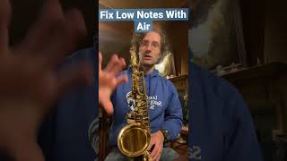 Fix Low Notes With Air! CRAZY BUT WORKS!