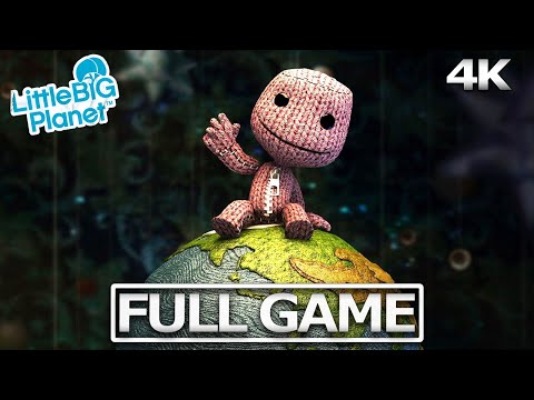 LITTLE BIG PLANET Full Gameplay Walkthrough / No Commentary 【FULL GAME】4K 60FPS Ultra HD