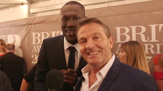 When Bradley Walsh met Stormzy at the Brit Awards 2017