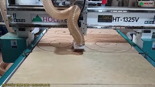 MÁY CNC 1 ĐẦU HT-1325V CẮT VÁN FLYWOOD, MDF, MFC ...