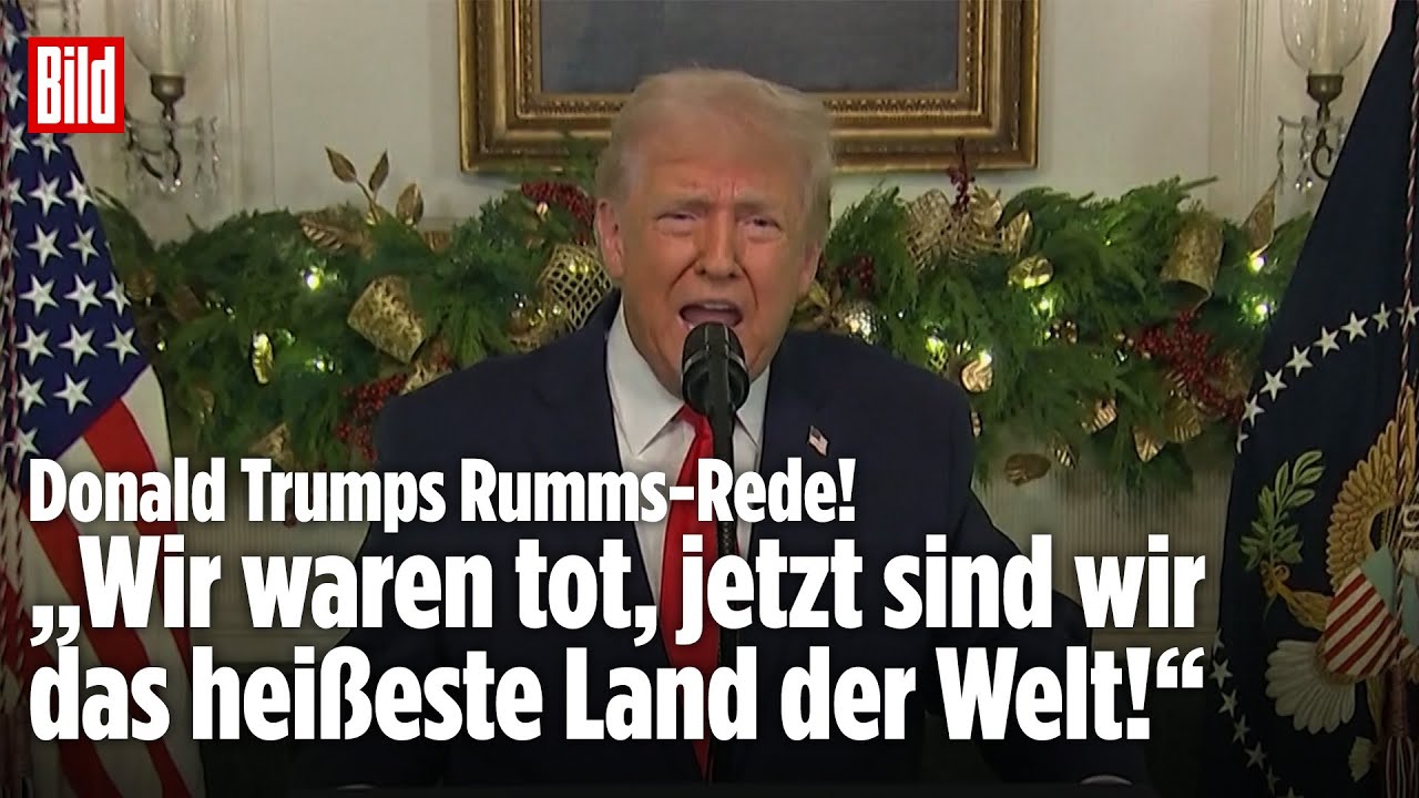 TRUMP-REDE: Abrechnung mit Joe Biden! „Wir waren tot, jetzt sind wir das heißeste Land der Welt!“