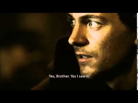 Anglo Saxon (Old English) spoken on TV