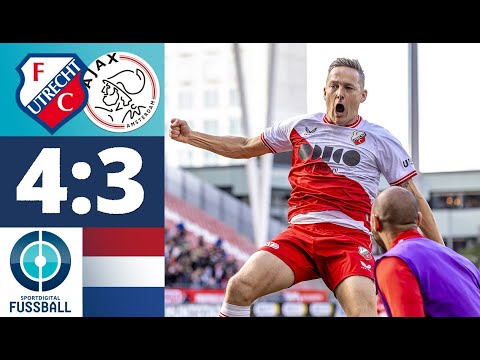 4 Niederlagen in Folge - Trotz Aufholjagd verliert Ajax erneut | FC Utrecht - Ajax Amsterdam |
