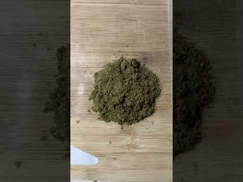 Homemade hash with the bottle method 💯