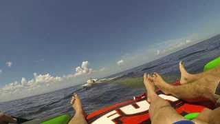 preview picture of video 'Tubing on Lake Moultrie'