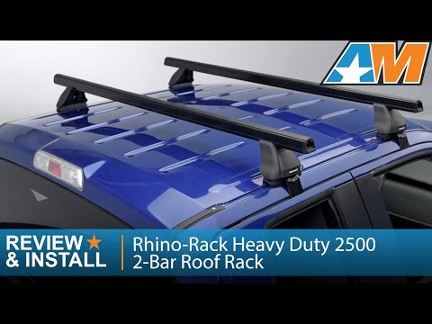 2004-2014 F-150 Rhino-Rack Heavy Duty 2500 2 Bar Roof Rack (SuperCab, SuperCrew) Review & Install