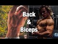 Bicep Workout | Back Workout | Morning Routine & Meals