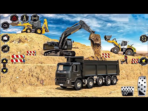 City Road Construction Simulator game - Construction Game - Android Gameplay