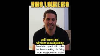 Mustaine upset with Kiko for broadcasting his firing from Megadeth on video