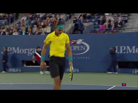 Nadal vs Gonzalez - Us Open 2009 Highlights HD QF