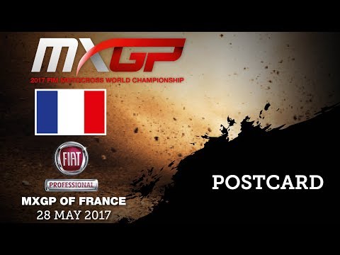 FIAT PROFESSIONAL MXGP of FRANCE 2017 - Postcard