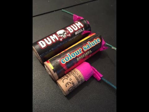 FP3 SMALL VS COLOUR SALUTE FENIX VS DUM BUM (BONUS SPANISH CRACKER 825)