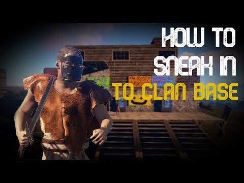 How to sneak in to a clan base