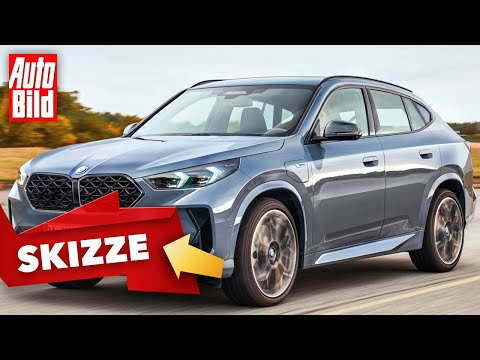 BMW X2 (2023) | Neuer X2 wird ein "richtiges" SUV-Coupé | Skizze