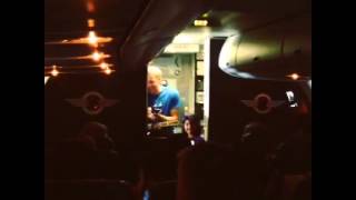Singing on the Plane! Happy Birthday Medley of Katy Perry "Roar"