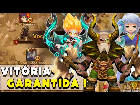 O ATAQUE QUE ESTOU AMANDO ! - Summoners War: Sky Arena