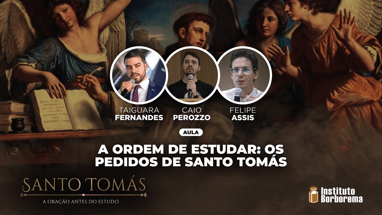 A ordem de estudar: os pedidos de Santo Tomás / Semana Santo Tomás