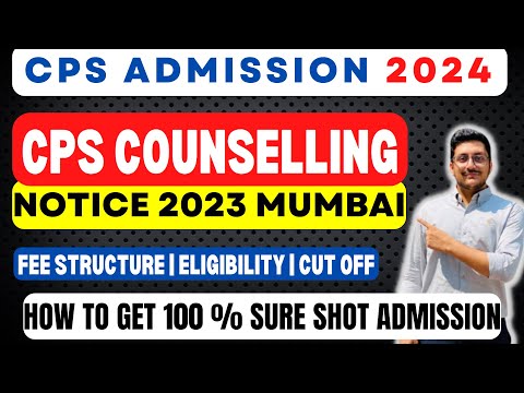 CPS Admission 2023 🔥 CPS Counselling 2023 | CPS Admission NEET PG 2024 | CPS Mumbai Admission Fcps