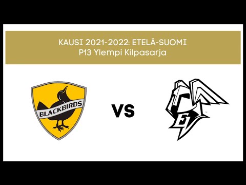 Blackbirds Musta  vs EräViikingit Sininen 17.10.2021