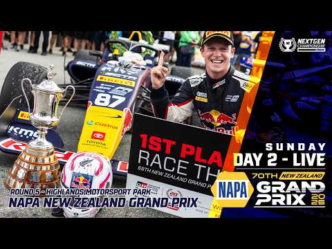 LIVE | 2026 NAPA 70th New Zealand Grand Prix (Sunday) | Repco NextGen NZ