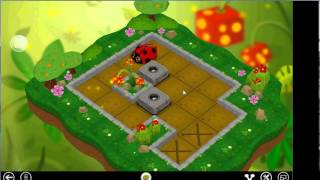 Sokoban Garden 2 Boxes Level 15