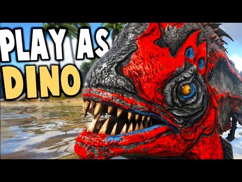 YESS!! PLAY AS DINO MULTIPLAYER BOSS BATTLES! - Ark Survival Evolved Modded Gameplay