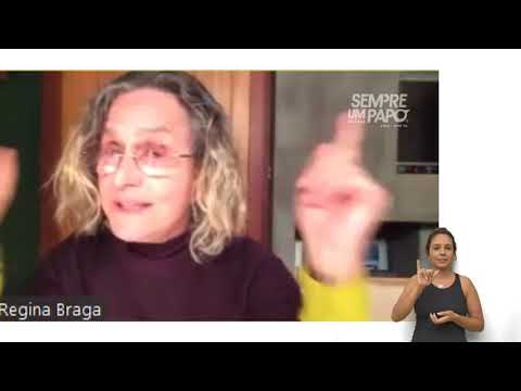 #SempreUmPapoEmCasa recebe Regina Braga e Marta Goes - Vídeo com Acessibilidade